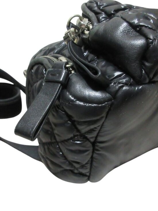 Moncler Florine Zaino Quilted Mini Backpack Black main image 12